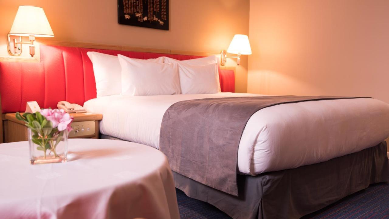 グランド ホテル メルキュール アルジェ エアロポート Dar el Beïda エクステリア 写真 A bed with a bed runner